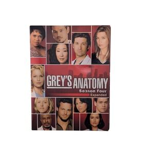 Grey's Anatomy DVD Box Set Season 4 Expanded  5-Disc Unisex